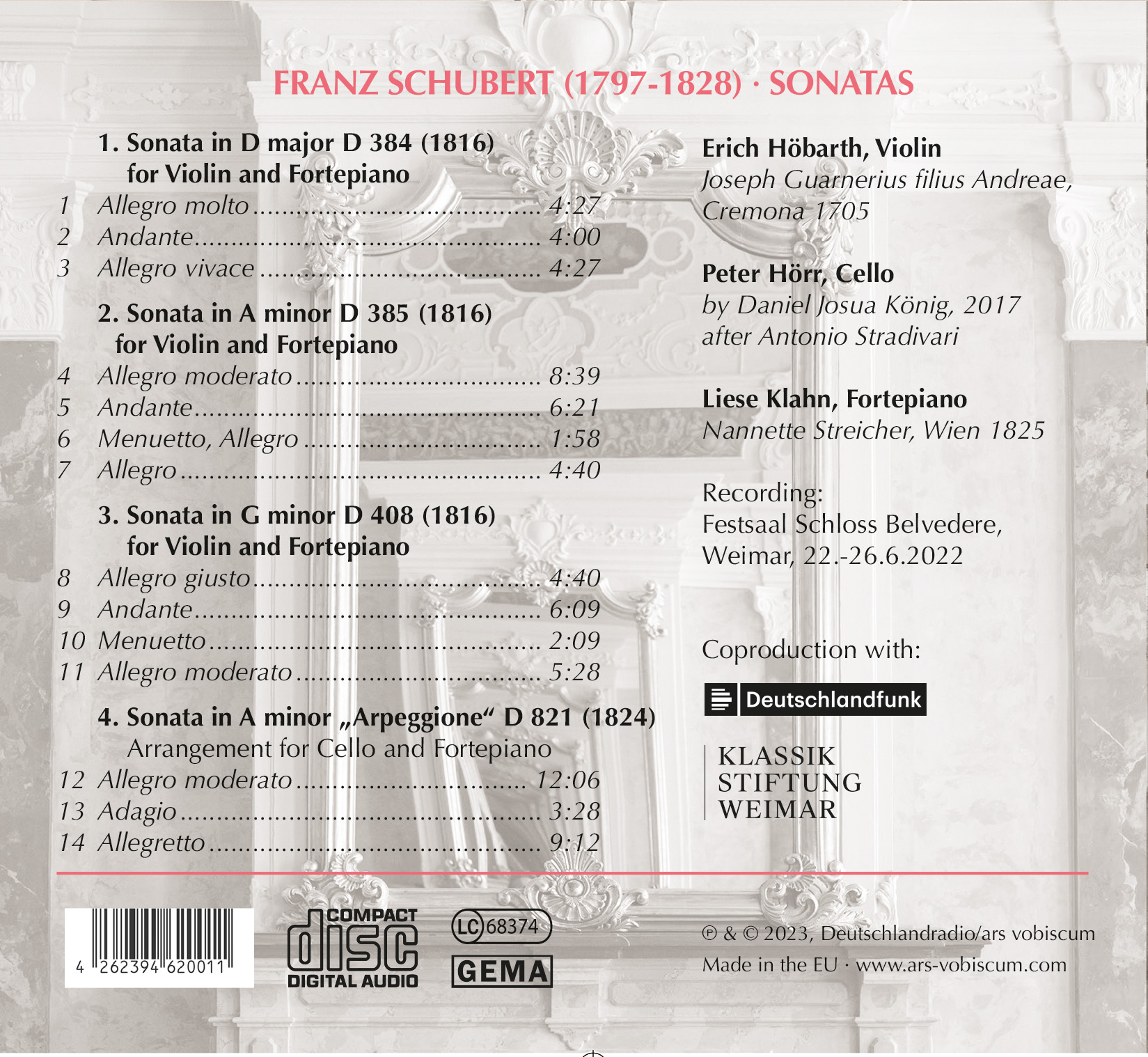 Schubert: Sonatas